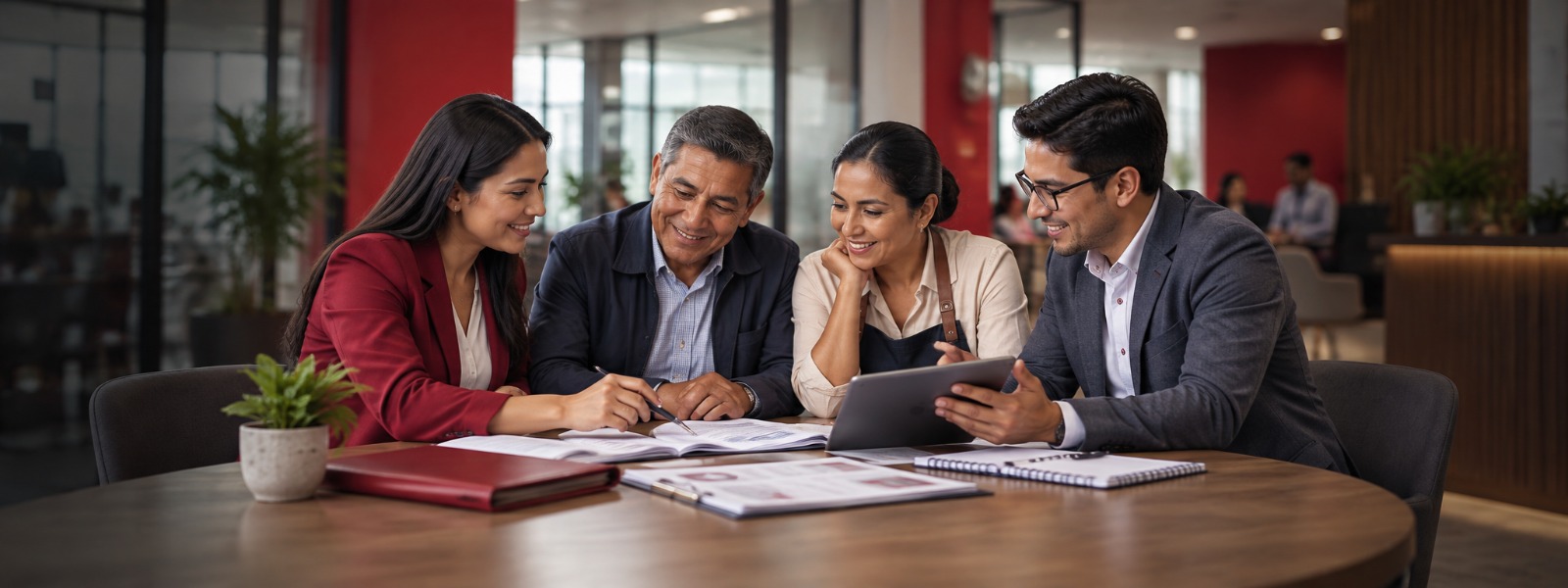Equipo de gestión financiera de Manantial de Oro